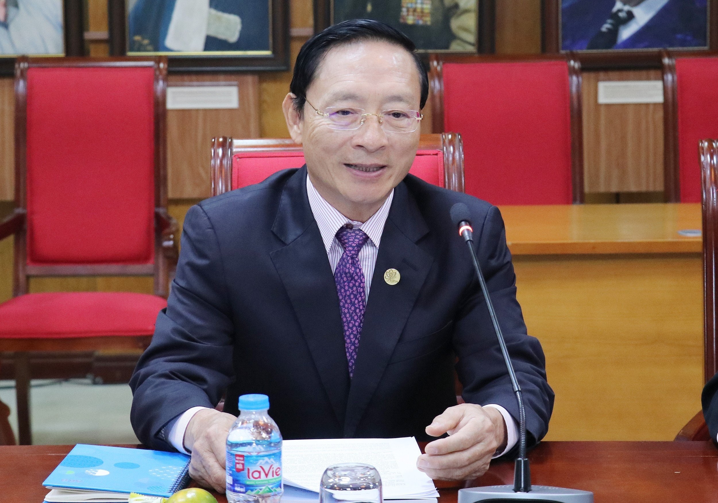 ông Bùi Khắc Sơn, Phó Chủ tịch Hội hữu nghị Việt Nam - Nhật Bản 