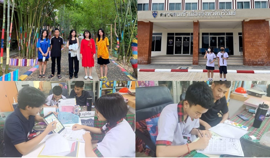 Nhiều học sinh Việt Nam sang Thái Lan học tập theo chương trình học bổng do Central Group tài trợ 