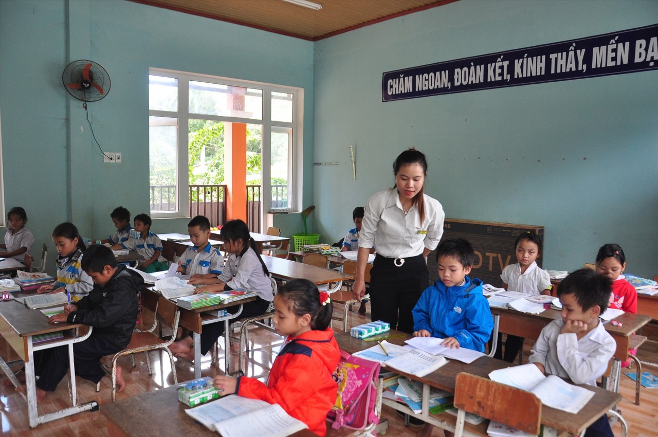 KFHI tài trợ xây hai điểm trường ở huyện Nam Trà My, Quảng Nam