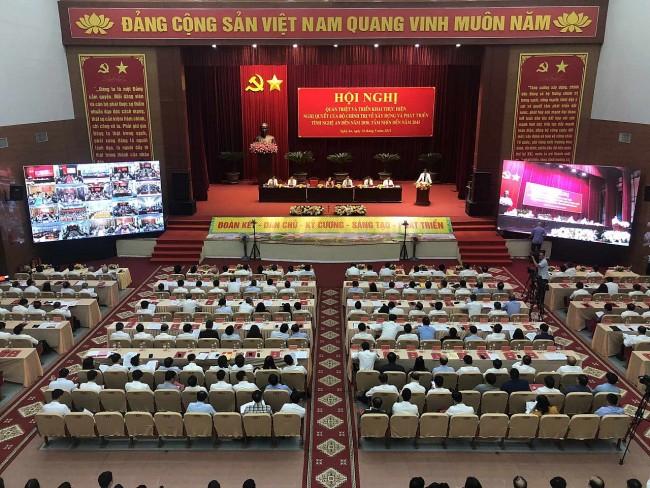 Hội nghị về xây dựng và phát triển tỉnh Nghệ An: 9 nhiệm vụ, giải pháp cần tập trung thực hiện