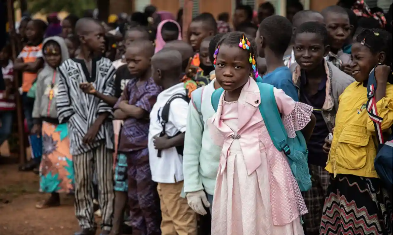 Hơn 1 triệu trẻ em ở Burkina Faso phải nghỉ học do trường học trở thành mục tiêu tấn công vũ trang - Ảnh: Olympia de Maismont/AFP/Getty Images