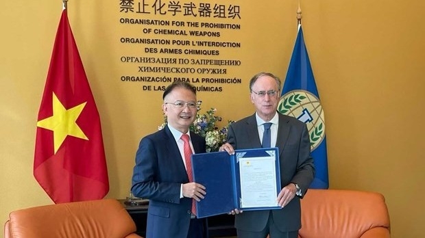 Việt Nam thúc đẩy hợp tác với Tổ chức Cấm Vũ khí Hóa học