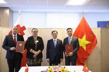 viet nam va tonga thiet lap quan he ngoai giao