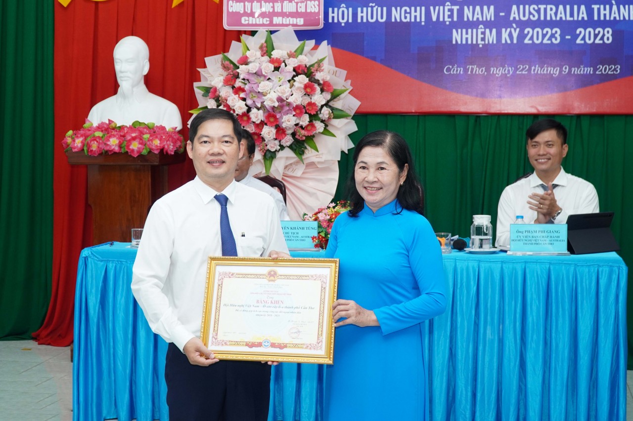 Ông Đào Phong Lâm đắc cử Chủ tịch Hội hữu nghị Việt Nam - Australia TP Cần Thơ