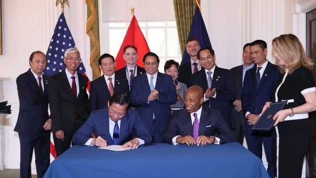 New York sẽ hỗ trợ TP Hồ Chí Minh trở thành một trung tâm tài chính mạnh