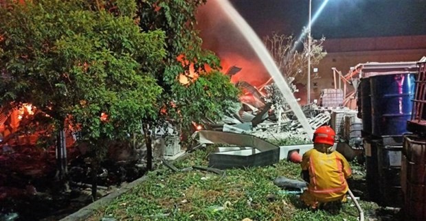 19 công dân Việt Nam bị thương trong vụ cháy nổ nhà máy ở Đài Loan | Người Việt bốn phương | Vietnam+ (VietnamPlus)