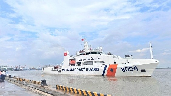 Tàu Cảnh sát biển Việt Nam lên đường giao lưu với Lực lượng Bảo vệ bờ biển Nhật Bản