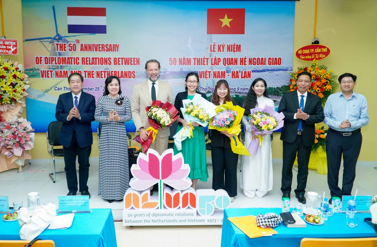 50 năm quan hệ Việt Nam - Hà Lan: Hợp tác sâu rộng trên nhiều lĩnh vực