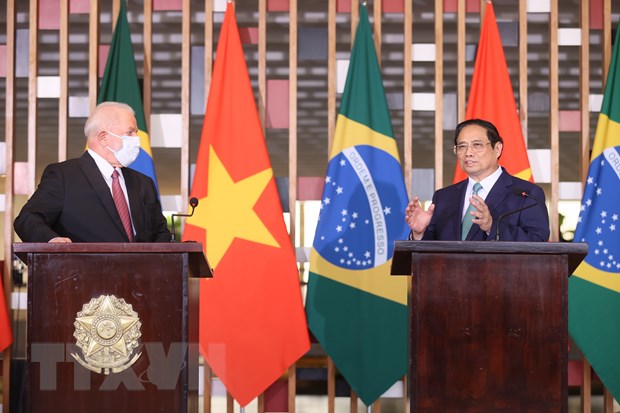 Việt Nam - Brazil tăng cường hợp tác sâu rộng trên tất cả các lĩnh vực