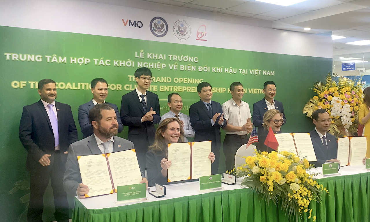 Việt Nam, Hoa Kỳ chung tay hỗ trợ khởi nghiệp c khủng hoảng khí hậu