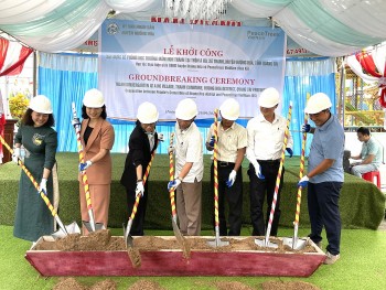 Peace Trees Việt Nam khởi công xây dựng 2 phòng học tại Quảng Trị