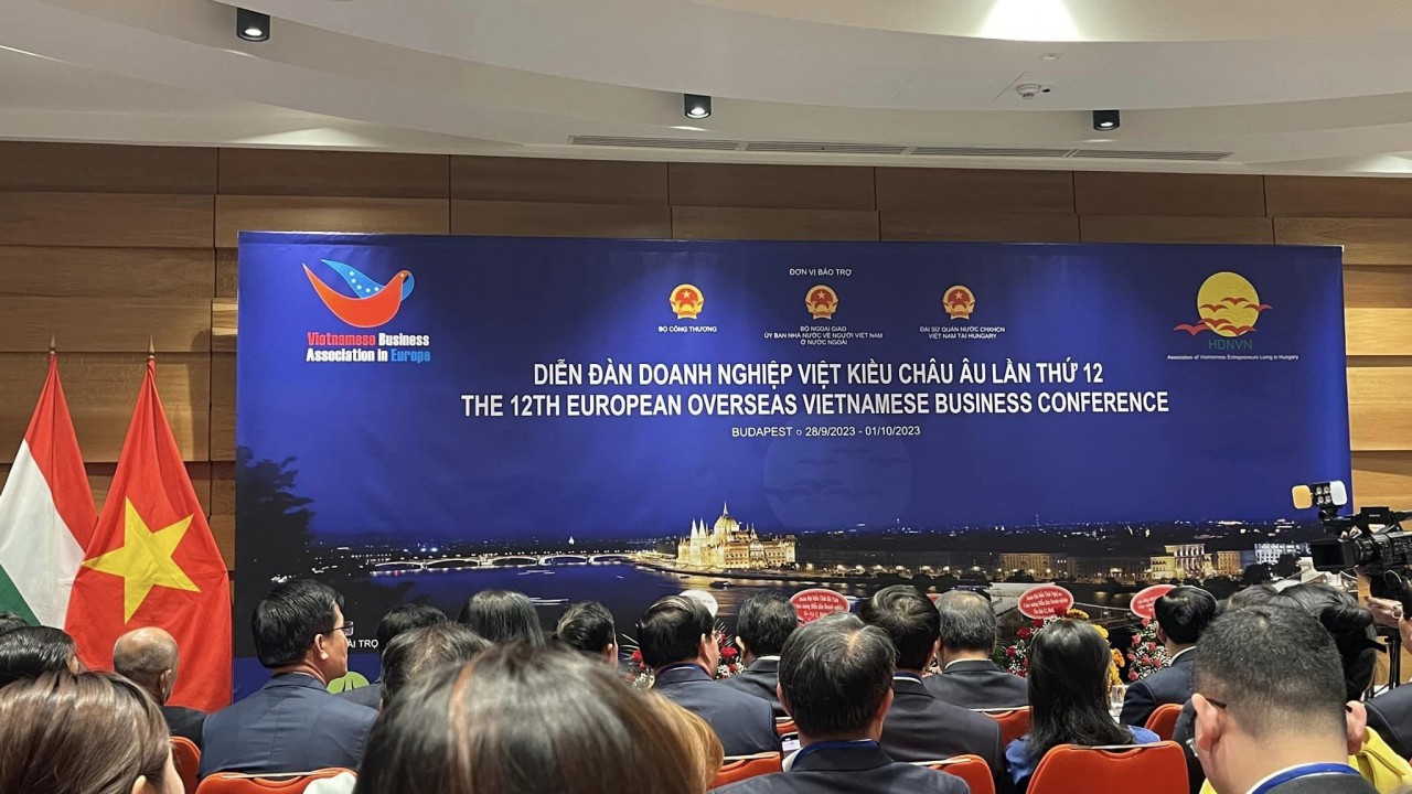Diễn đàn doanh nghiệp Việt kiều châu Âu lần thứ 12.