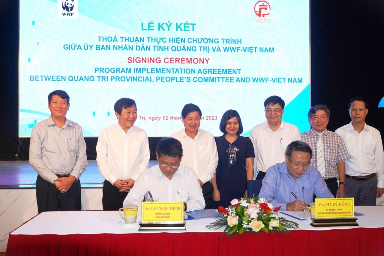 WWF Việt Nam hỗ trợ Quảng Trị thực hiện mục tiêu phát triển bền vững