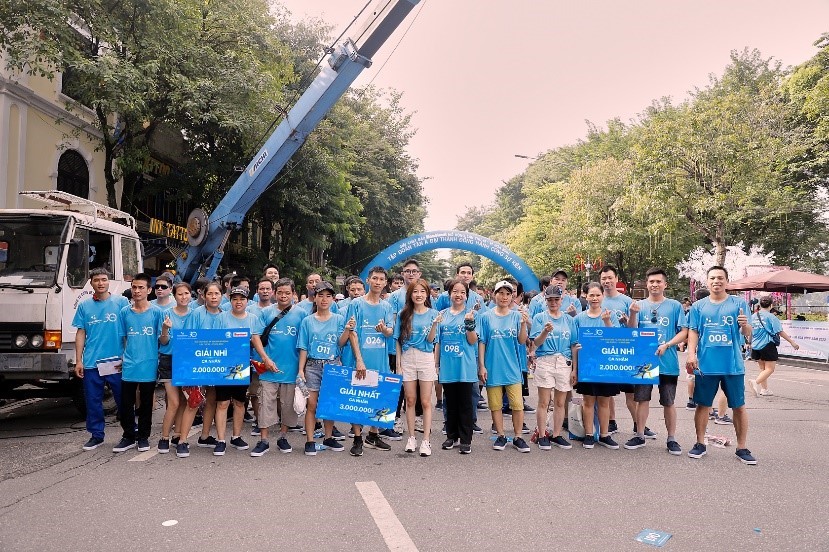 Chương trình tham gia Giải chạy là hoạt động nằm trong chuỗi các sự kiện chào mừng 30 năm thành lập Tân Á Đại Thành.