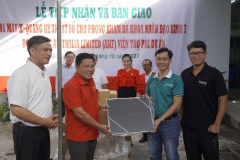 ASIF Foundation trao tặng máy X-quang trị giá 2 tỷ đồng cho tỉnh Kiên Giang
