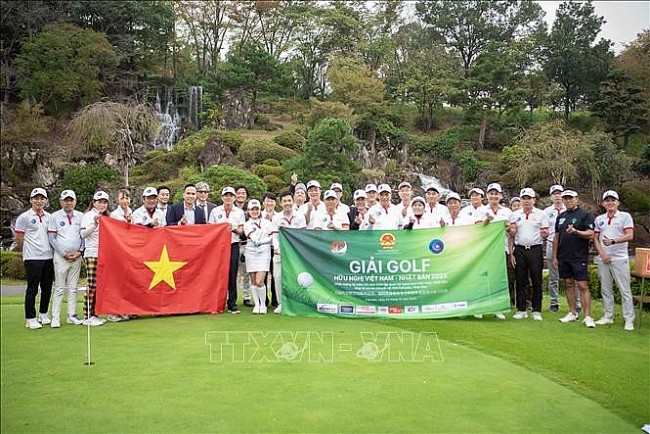 Giao lưu Golf thắm tình hữu nghị Việt Nam – Nhật Bản