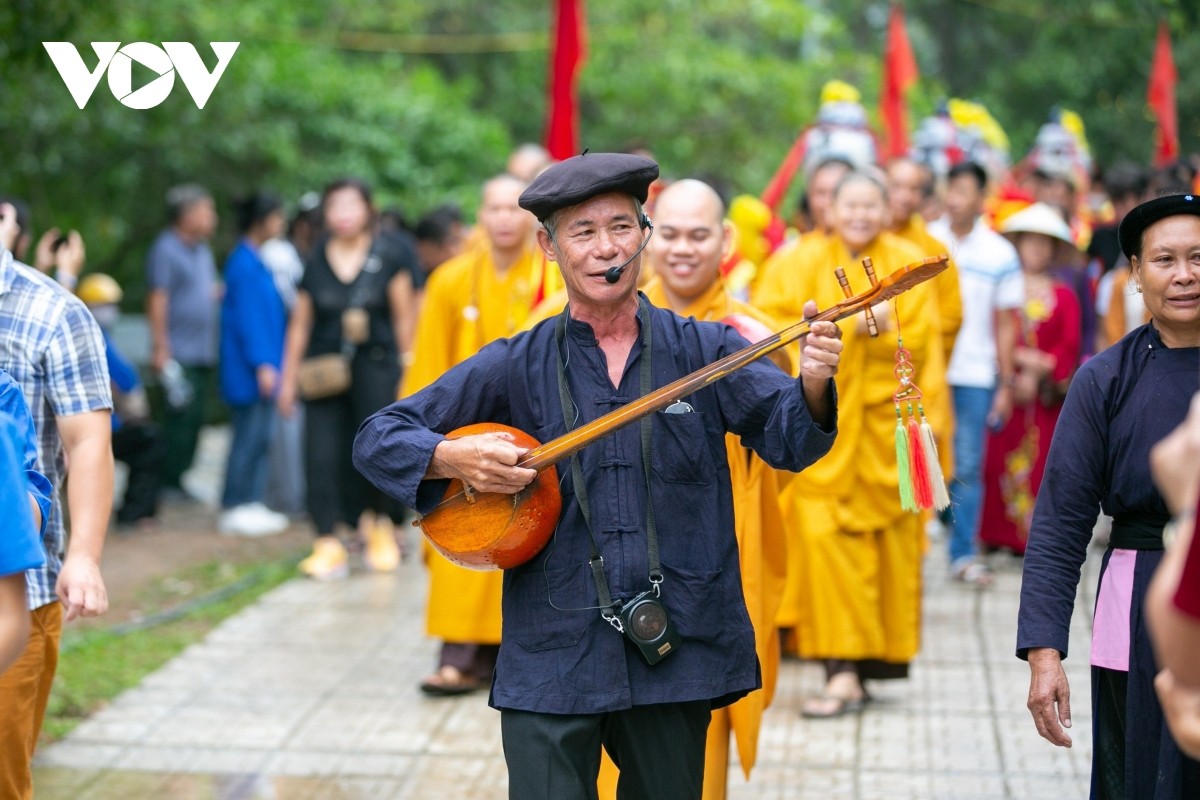 Lễ hội đã nhận được sự quan tâm của đông đảo du khách bởi đây cũng là thời điểm được đánh giá đẹp nhất trong năm của non nước Cao Bằng. (Ảnh: VOV)