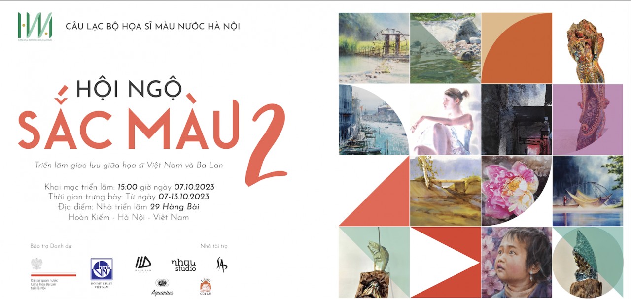 Triển lãm giới thiệu 169 tác phẩm hội họa và điêu khắc của các họa sĩ Ba Lan và Việt Nam