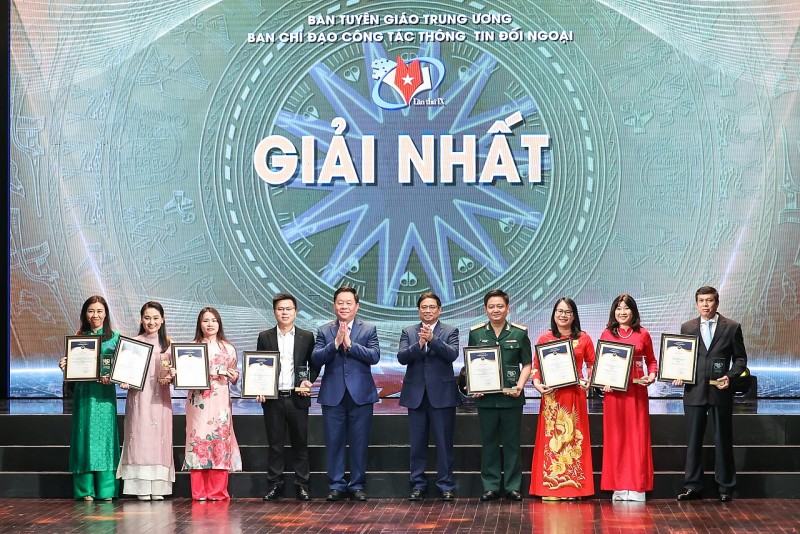 Giải thưởng Thông tin đối ngoại lần thứ IX: Lan tỏa mạnh mẽ hình ảnh Việt Nam đến bạn bè quốc tế