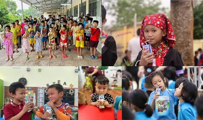 Quảng Nam hỗ trợ mỗi ngày 1 hộp sữa cho trẻ em vùng đồng bào dân tộc thiểu số và miền núi