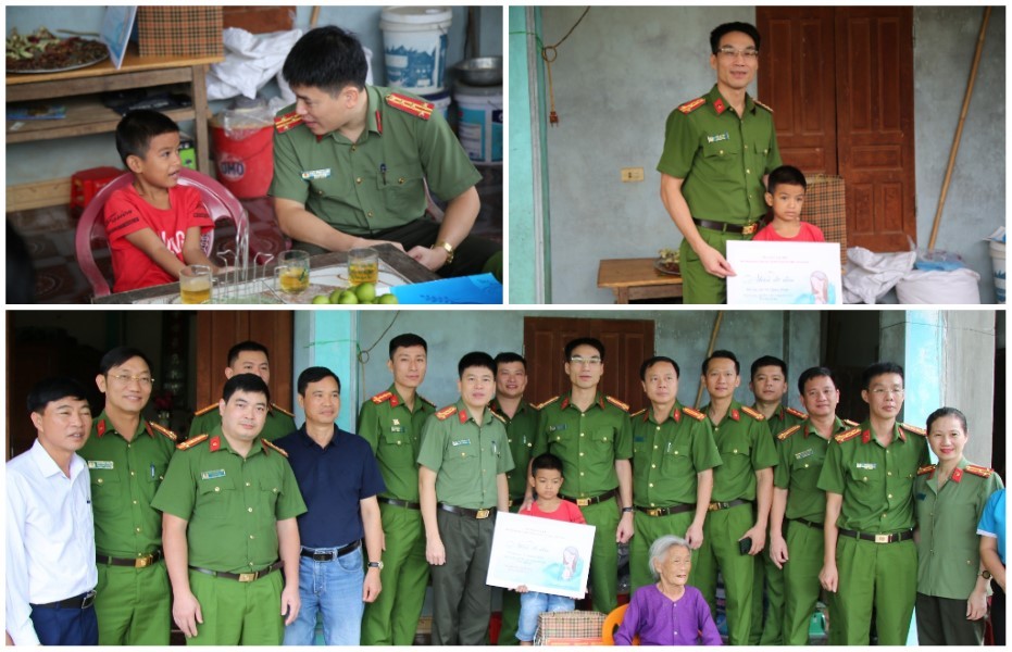Nghệ An: Nhận đỡ đầu và trao tặng quà cho học sinh vùng biên giới Việt – Lào