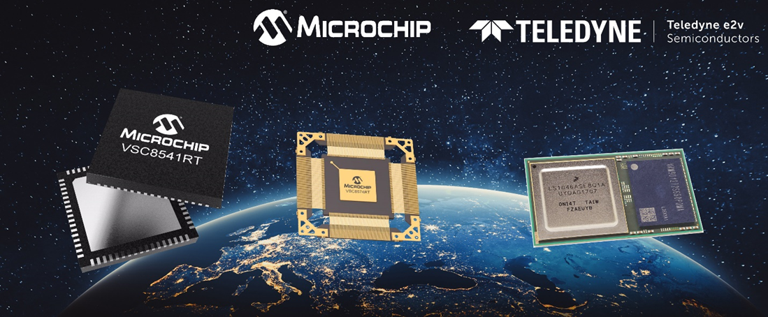 Teledyne e2v hợp tác với Microchip để phát triển thiết kế tham chiếu điện toán không gian mới