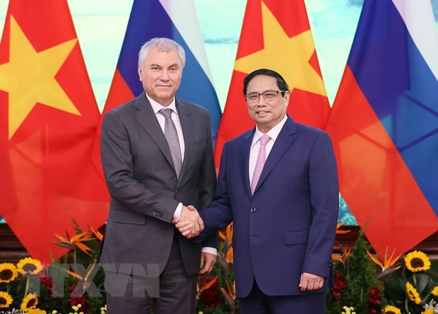 Việt Nam muốn tiếp tục thúc đẩy hợp tác với Nga trên các lĩnh vực | Chính trị | Vietnam+ (VietnamPlus)