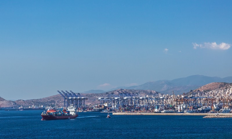Quang cảnh cảng Piraeus ở Hy Lạp Ảnh: VCG