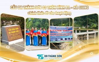 cau dr thanh son 03 thon binh ba ha giang chinh thuc di vao hoat dong