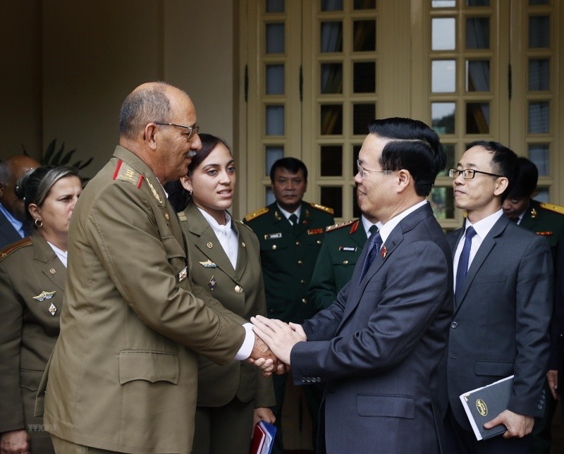 Vun đắp, phát triển tình cảm gắn bó, thủy chung hai nước Việt Nam-Cuba Vun đắp, phát triển tình cảm gắn bó, thủy chung hai nước Việt Nam-Cuba