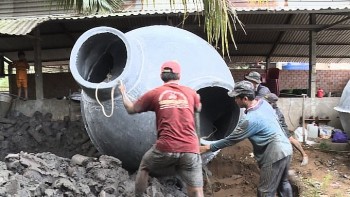 Hiệp hội Bretagne - Việt Nam tài trợ hầm biogaz cho 10 hộ dân Thừa Thiên Huế