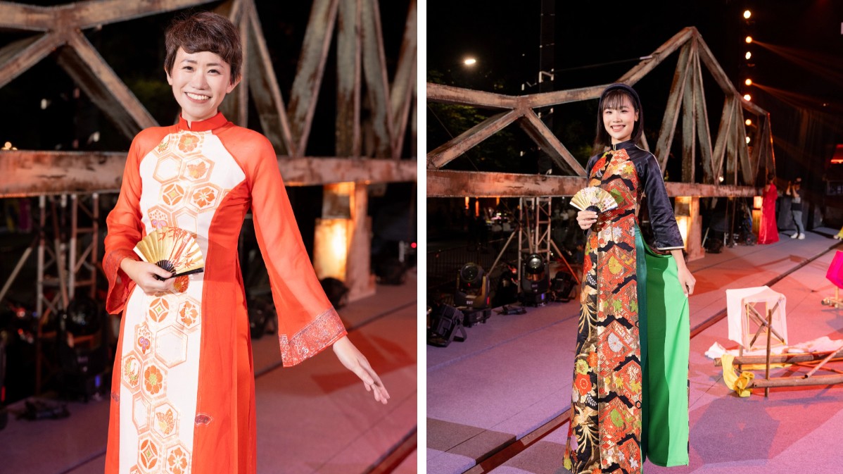 Những "người mẫu" đặc biệt trong tà áo dài Việt Nam
