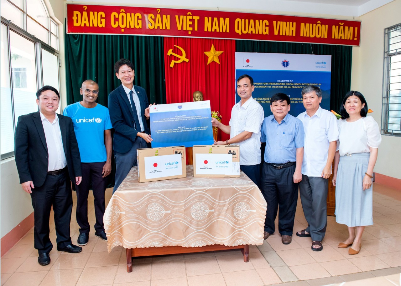 Nhật Bản và UNICEF hỗ trợ hệ thống y tế số tại Việt Nam 1
