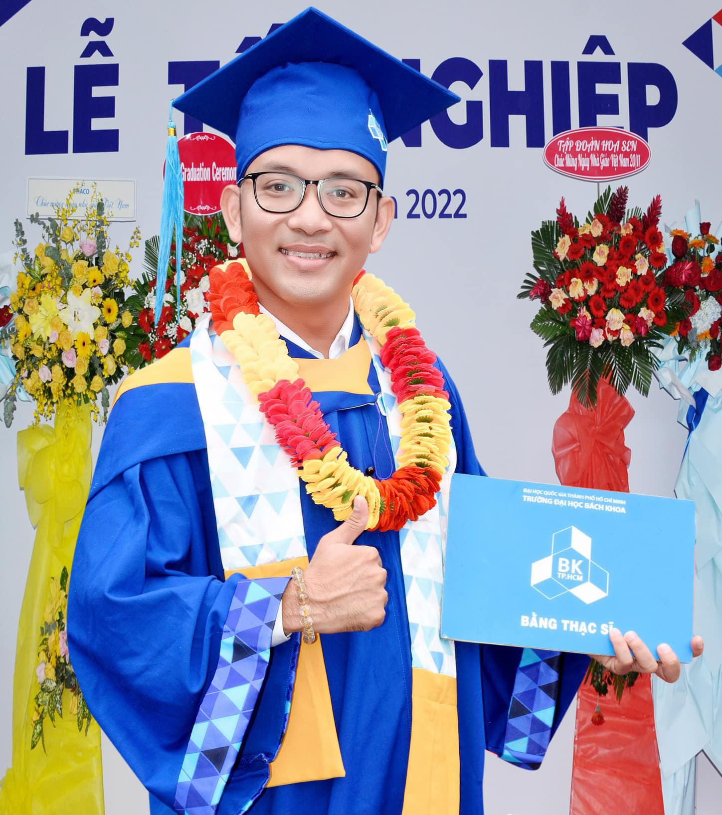 tốt nghiệp thạc sĩ quản trị kinh doanh tại Trường Đại học Bách khoa Thành phố Hồ Chí Minh