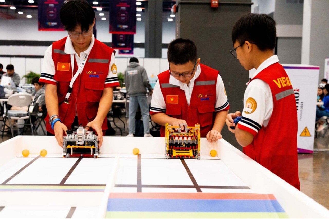 Việt Nam đạt 4 giải lớn tại cuộc thi World Robot Olympiad
