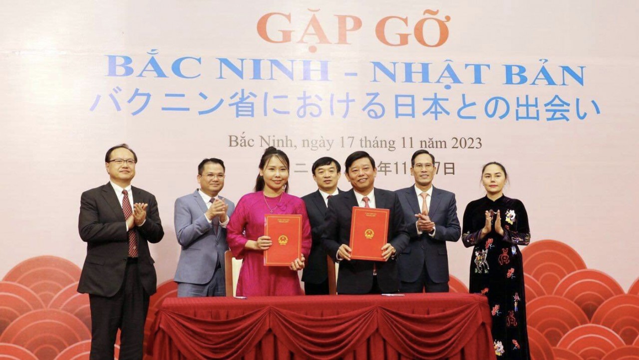 Hội Hữu nghị Việt Nam - Nhật Bản tỉnh Bắc Ninh hợp tác với Hiệp hội người Việt Nam vùng Kansai (Nhật Bản)