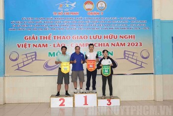 Sôi động Giải thể thao hữu nghị Việt Nam - Lào - Campuchia năm 2023