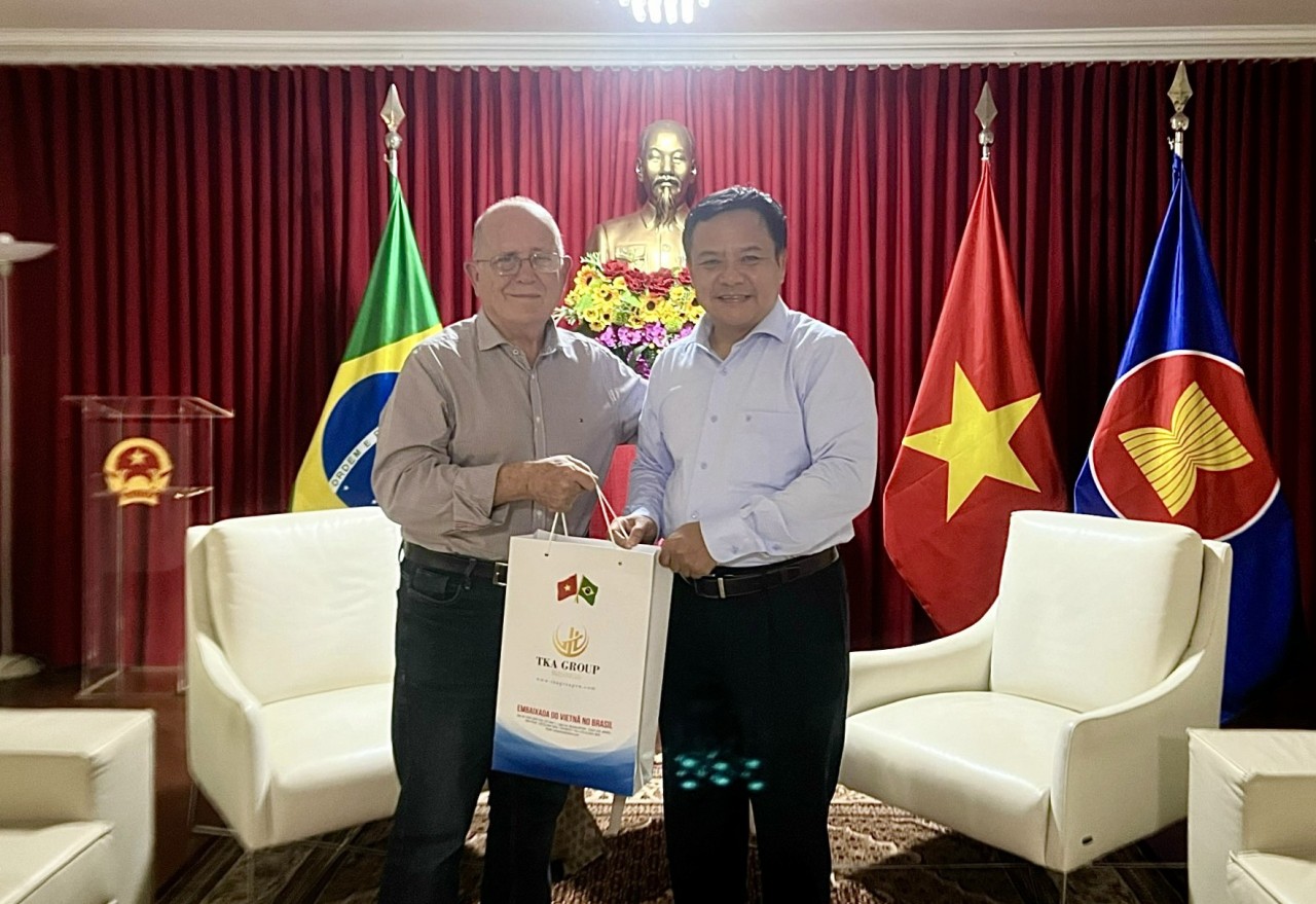 ABRAVIET sẽ cùng Đại sứ quán Việt Nam tại Brazil triển khai nhiều hoạt động thiết thực, hiệu quả