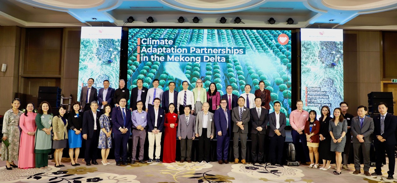 Công bố gói hỗ trợ doanh nghiệp Đồng bằng sông Cửu Long thích ứng biến đổi khí hậu