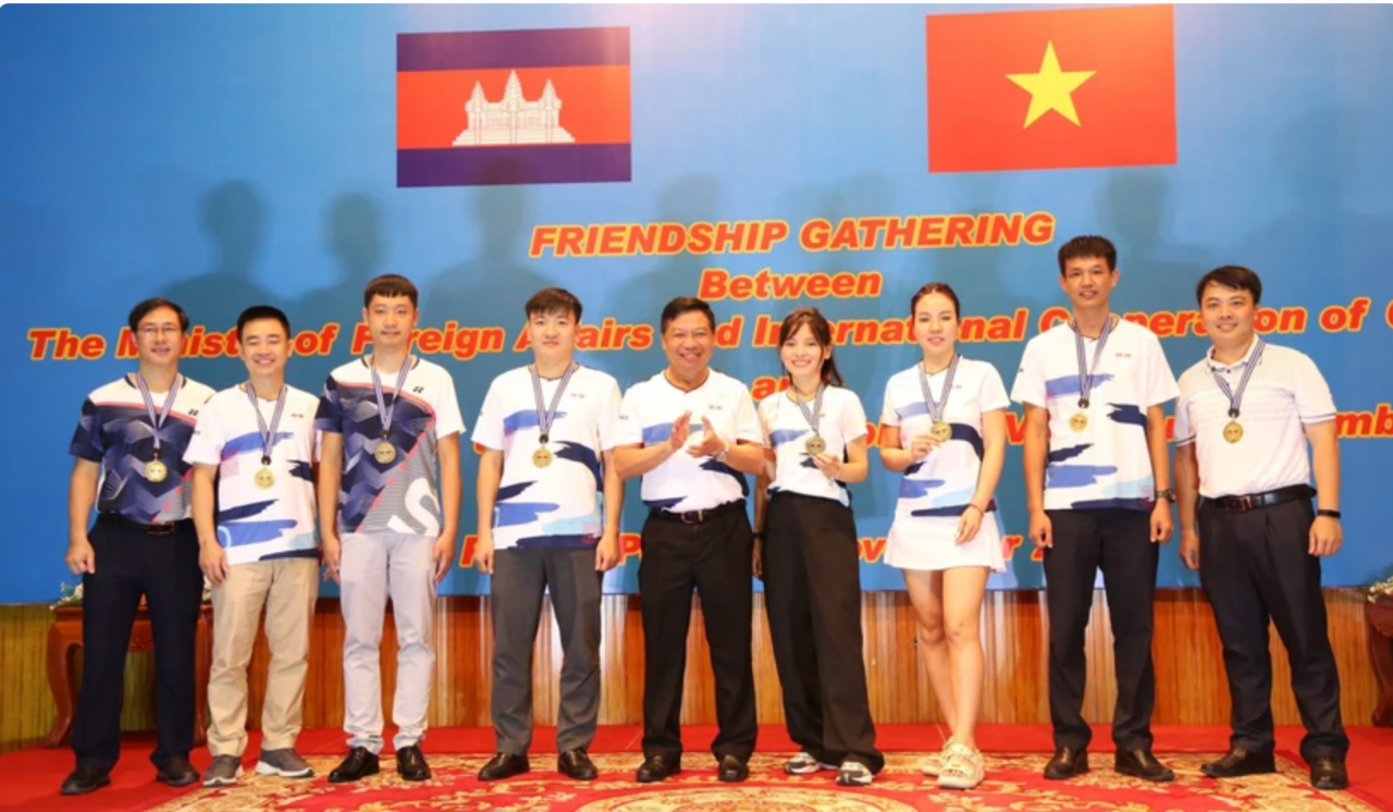 Việt Nam - Campuchia: Giao lưu thể thao hữu nghị