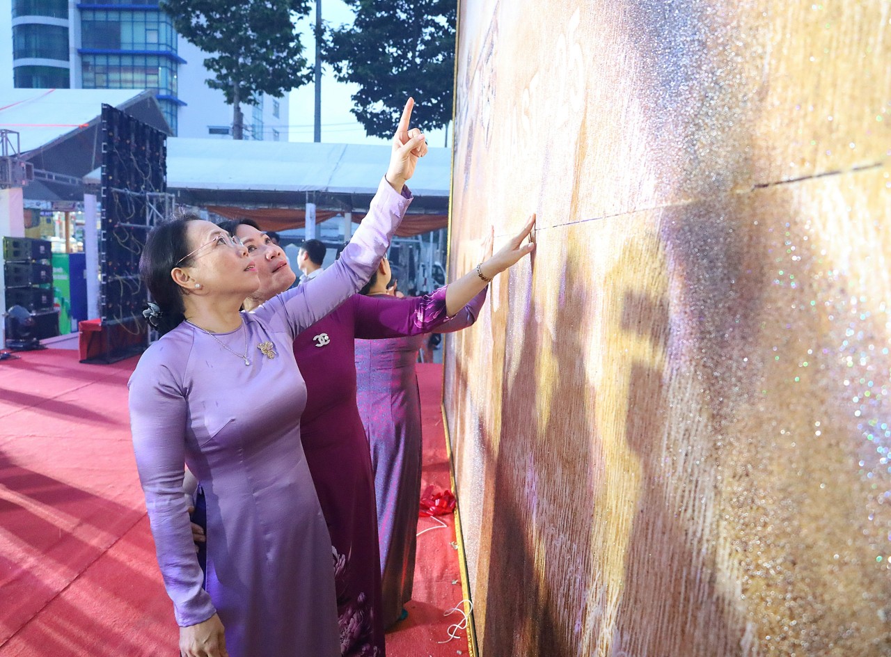 Sóc Trăng lập kỷ lục “Bức tranh lớn nhất Việt Nam được làm từ gạo ST”