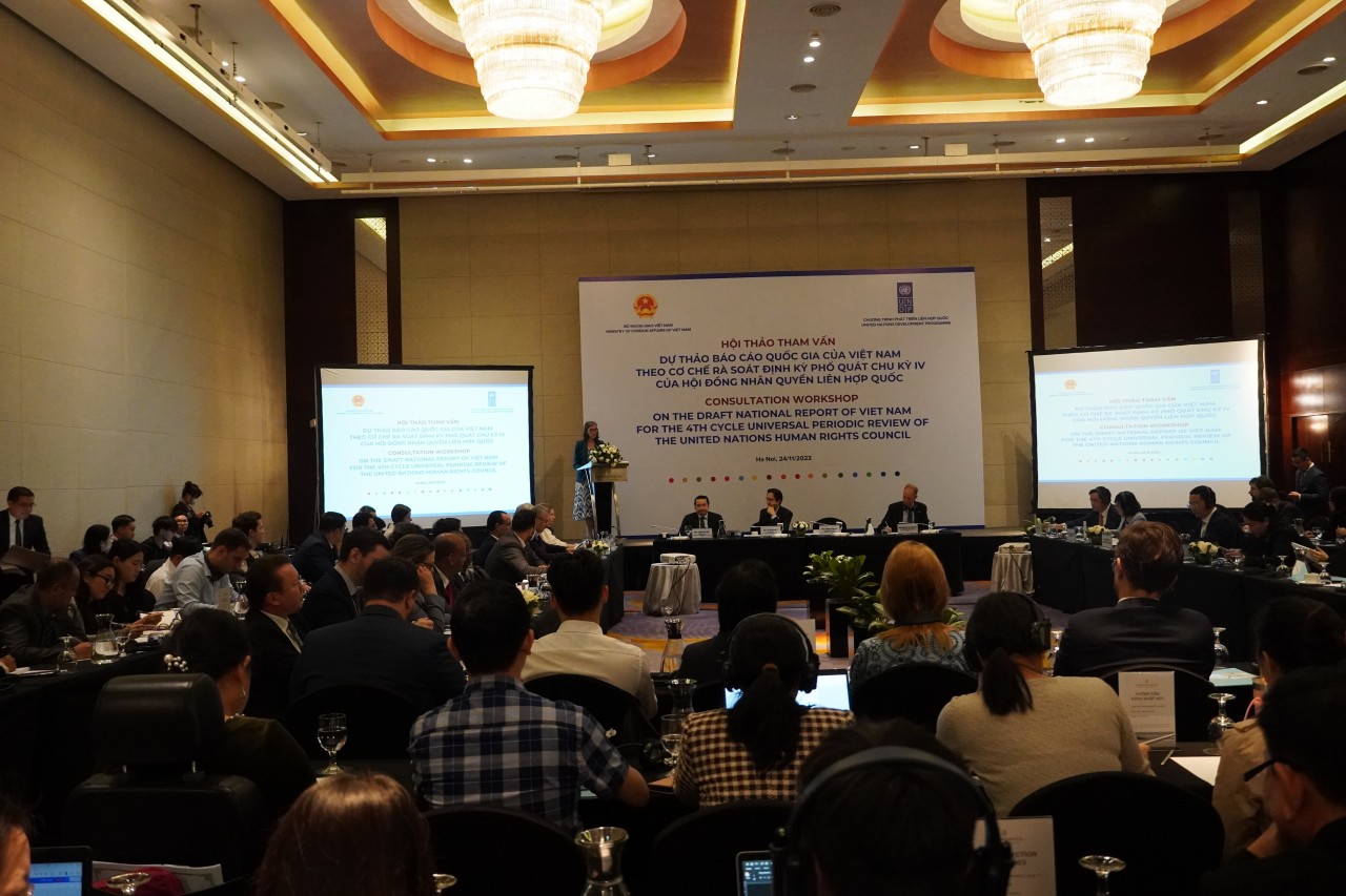 Việt Nam được quốc tế đánh giá cao khi tổ chức tham vấn khuyến nghị chu kỳ IV