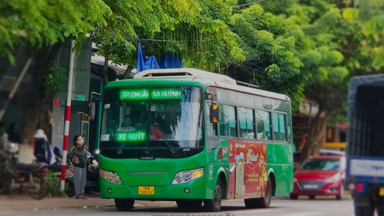 Lộ trình, lịch trình các tuyến xe buýt tại Quảng Ngãi. Mới nhất, chi tiết nhất năm 2024
