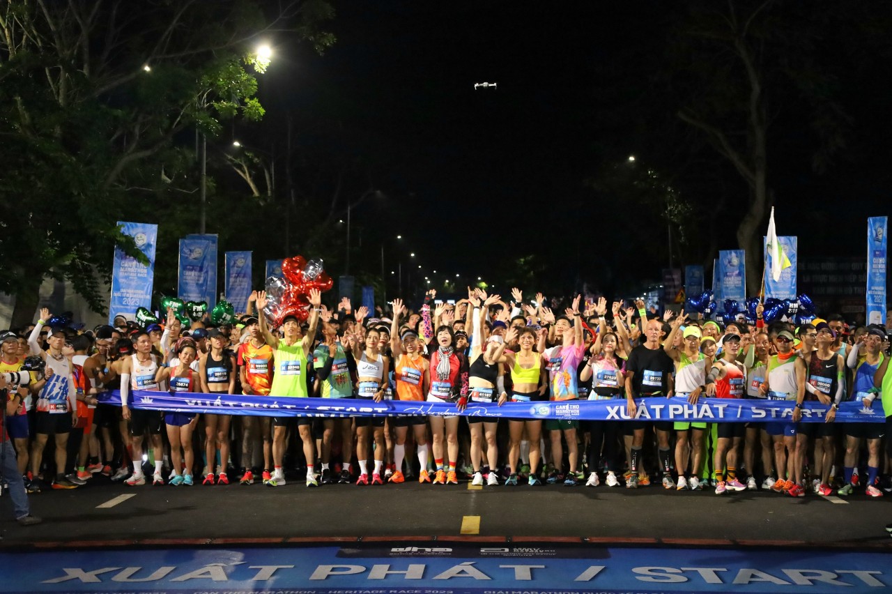 Khai mạc giải Marathon Quốc tế Di sản Cần Thơ 2023: mở rộng cộng đồng chạy đường dài trong và ngoài nước