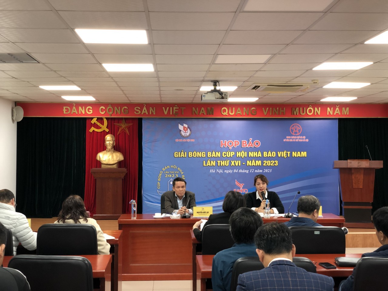 200 tay vợt tranh tài tại Giải bóng bàn Cúp Hội Nhà báo Việt Nam 2023