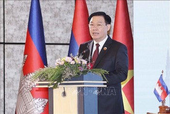 Toàn văn bài phát biểu của Chủ tịch Quốc hội Vương Đình Huệ tại hội nghị cấp cao Quốc hội ba nước Campuchia - Lào - Việt Nam lần thứ nhất