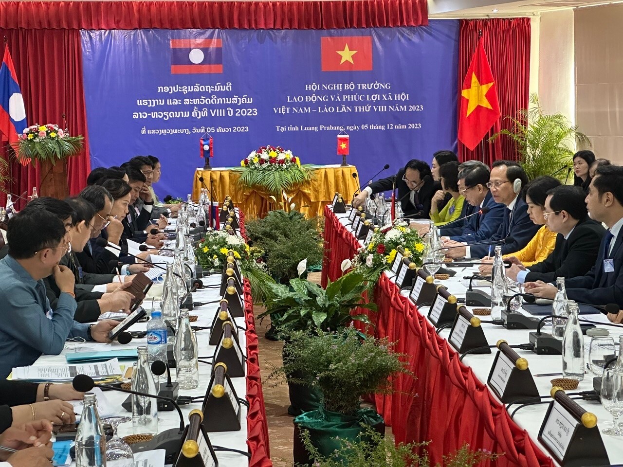 Tăng cường hợp tác lao động, phúc lợi xã hội giữa Việt Nam và Lào