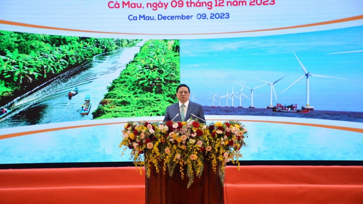 Thủ tướng Phạm Minh Chính dự Công bố quy hoạch và xúc tiến đầu tư tỉnh Cà Mau
