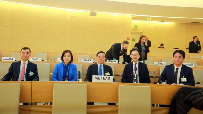 Dấu ấn tích cực và trách nhiệm của Việt Nam tại Hội đồng Nhân quyền năm 2023
