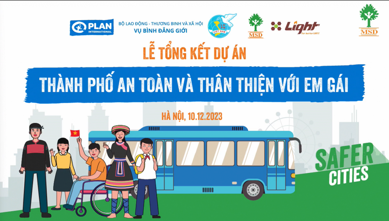 Xây dựng thành phố an toàn, thân thiện và có trách nhiệm với các em gái